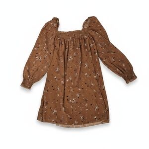 Wilfred Brown Floral Dress